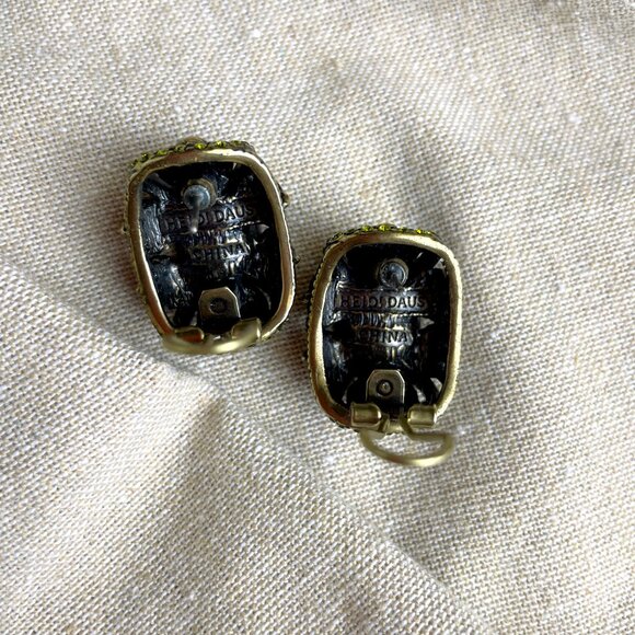 Heidi Daus crystal statement earrings - post pierced - Picture 6 of 7